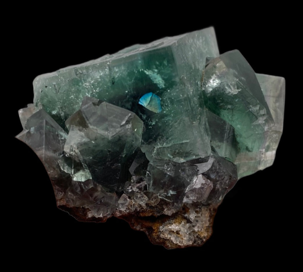 Fluorite- Rainbow's End Pocket, Lady Annabella, Co Durham, UK