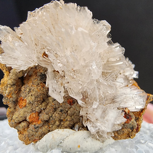 AUCTION- Hemimorphite- San Antonia Mine, East Camp, Santa Eulalia Mining District, Chihuahua, Mexico