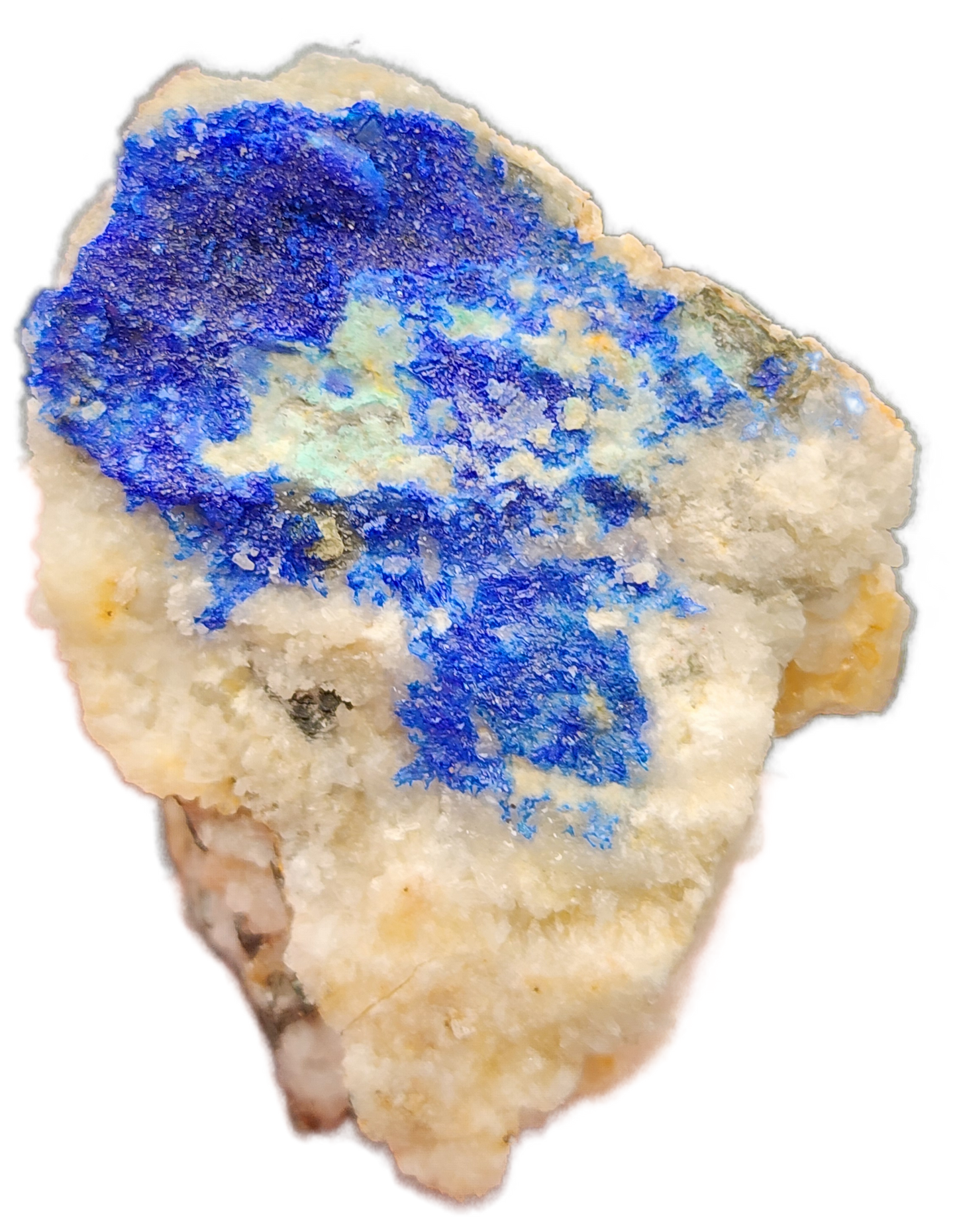 Linarite, Quartz- Sunshine #3 1/2 Adit, Blanchard, Socorro County, New Mexico, USA, sku 3035