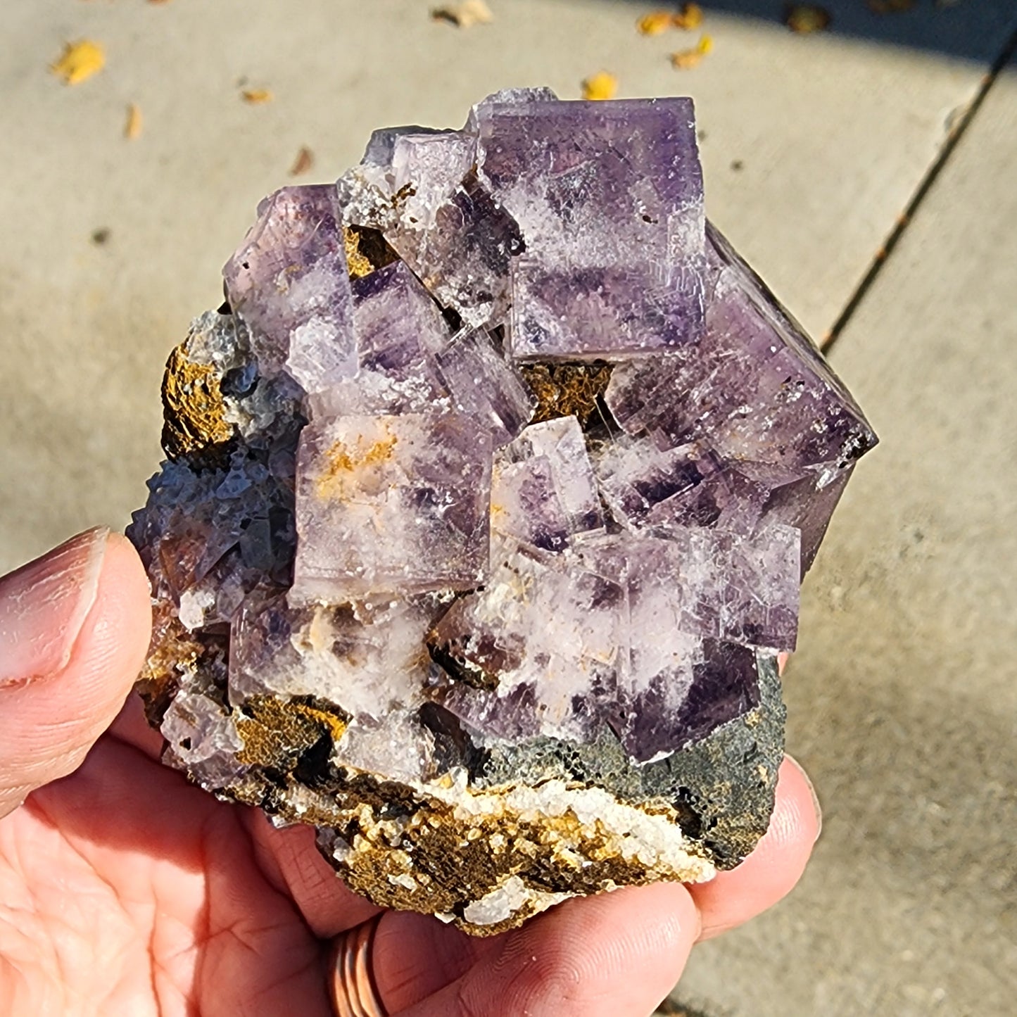 Fluorite- Boltsburn Mine, Rookhope, Stanhope, County Durham, England, UK, sku3872