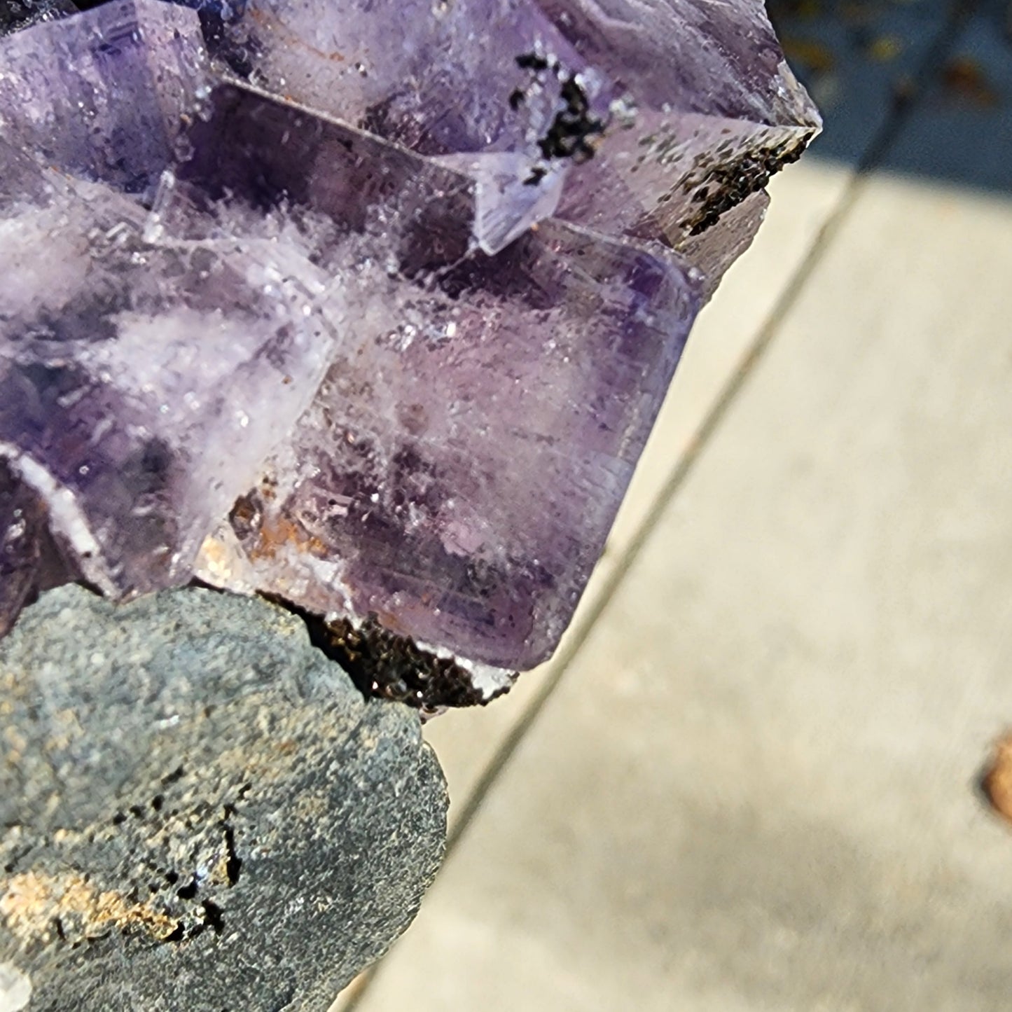 Fluorite- Boltsburn Mine, Rookhope, Stanhope, County Durham, England, UK, sku3872