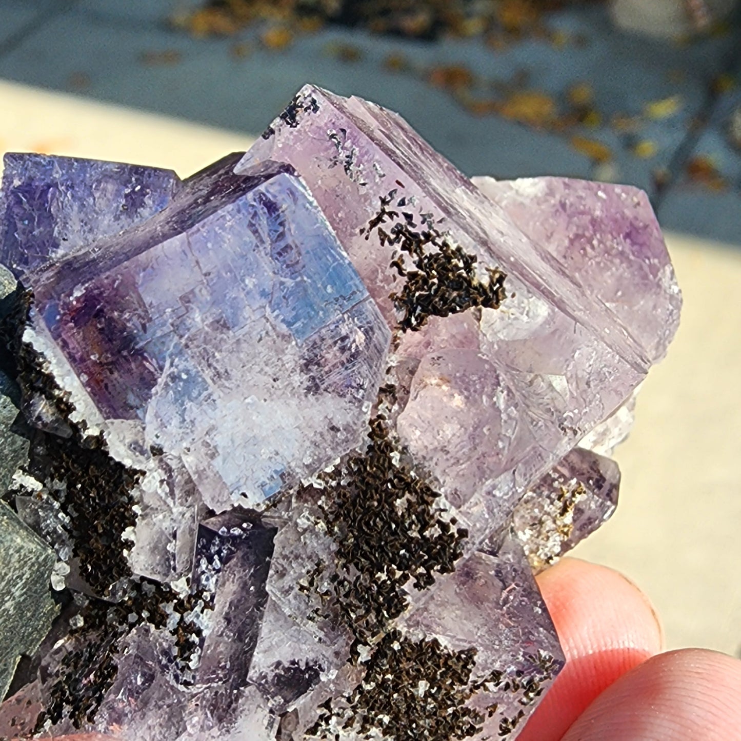 Fluorite- Boltsburn Mine, Rookhope, Stanhope, County Durham, England, UK, sku3872