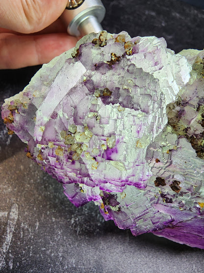 Fluorite- Ice Cream Igloo Pocket, Bingham, Hansonburg District, Socorro County, New Mexico, USA, sku 3251