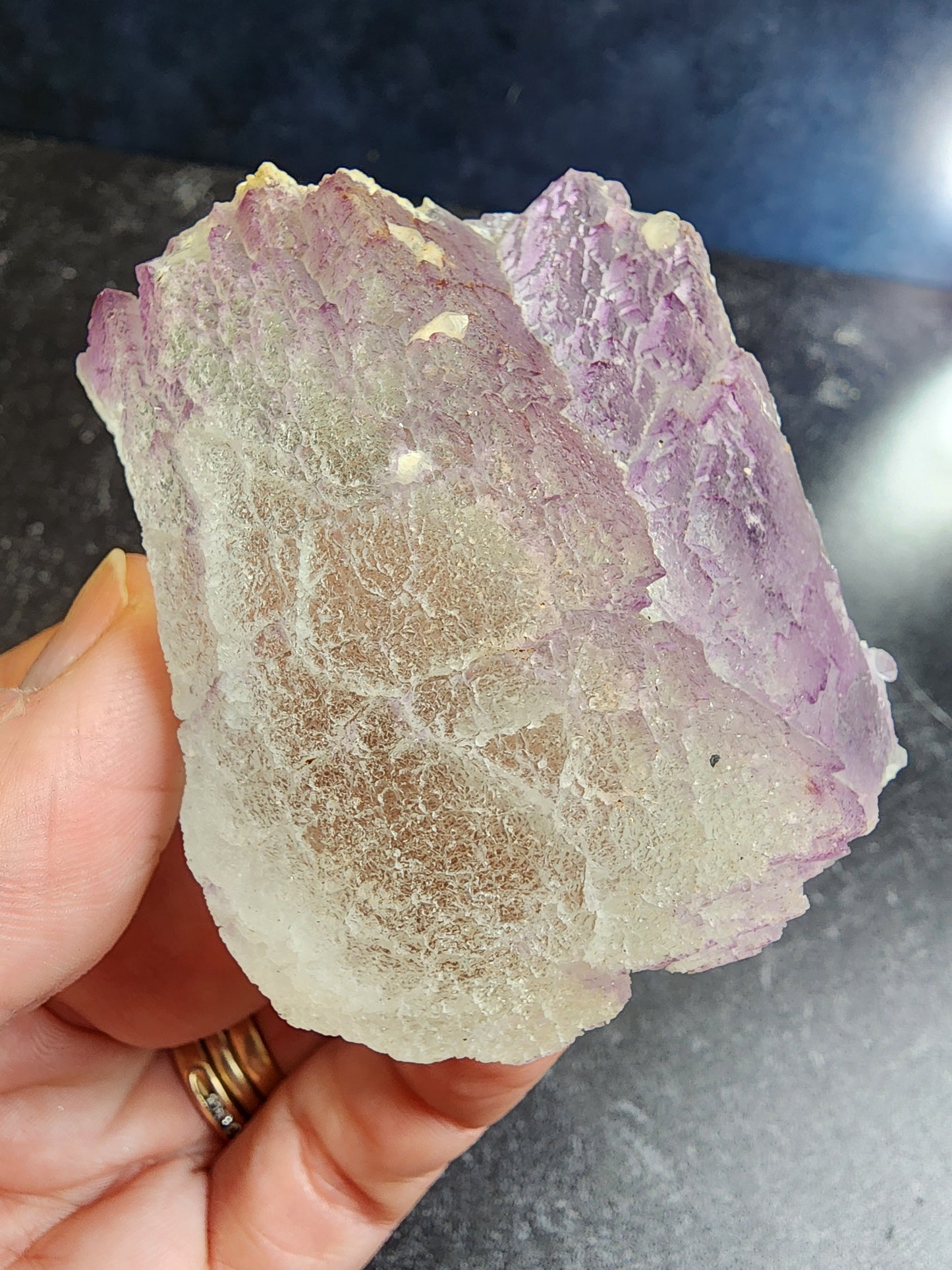 Fluorite- Ice Cream Igloo Pocket, Bingham, Hansonburg District, Socorro County, New Mexico, USA, sku 3252