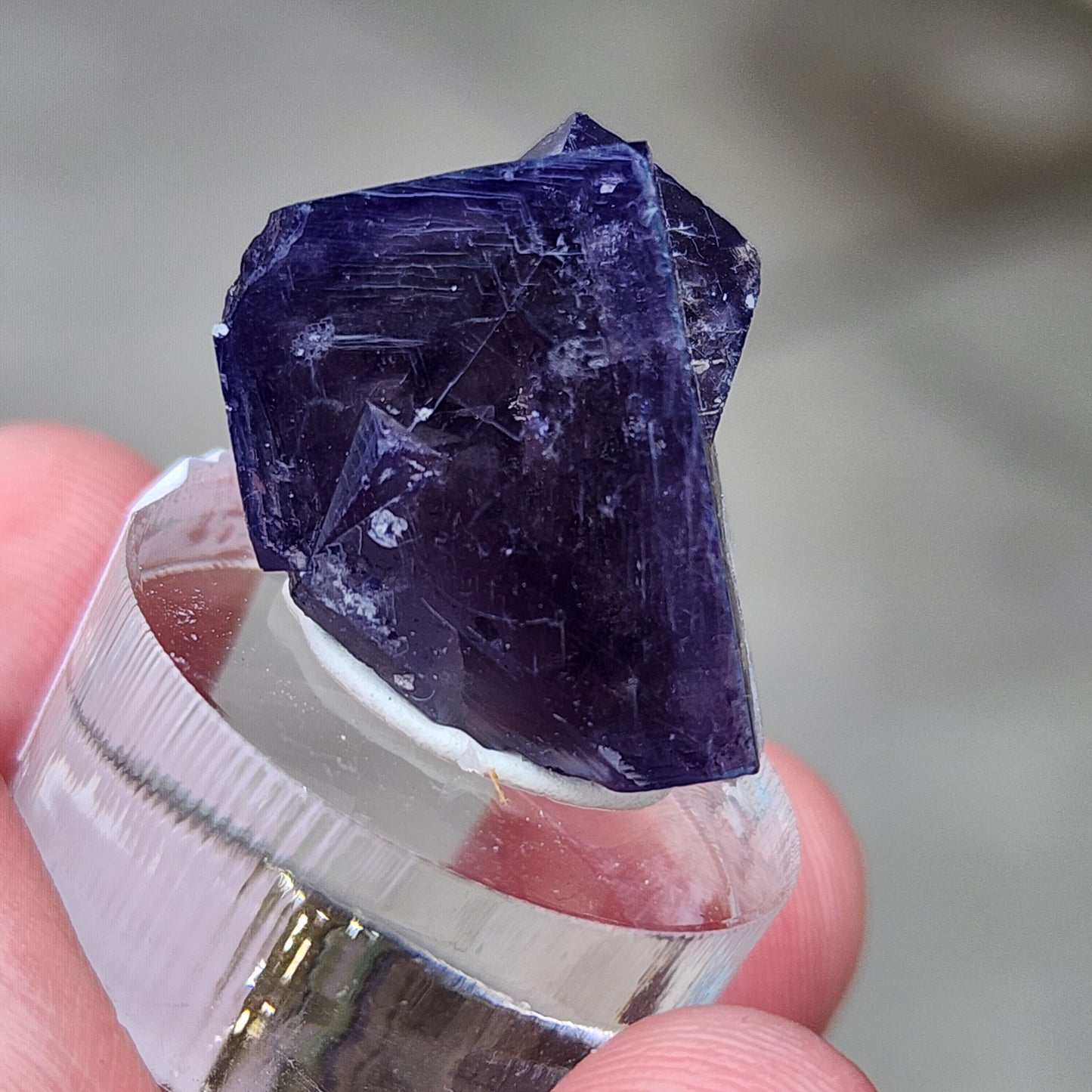 Fluorite- Yum Yum Pocket, Diana Maria Mine, Weardale, Co Durham, UK, sku120