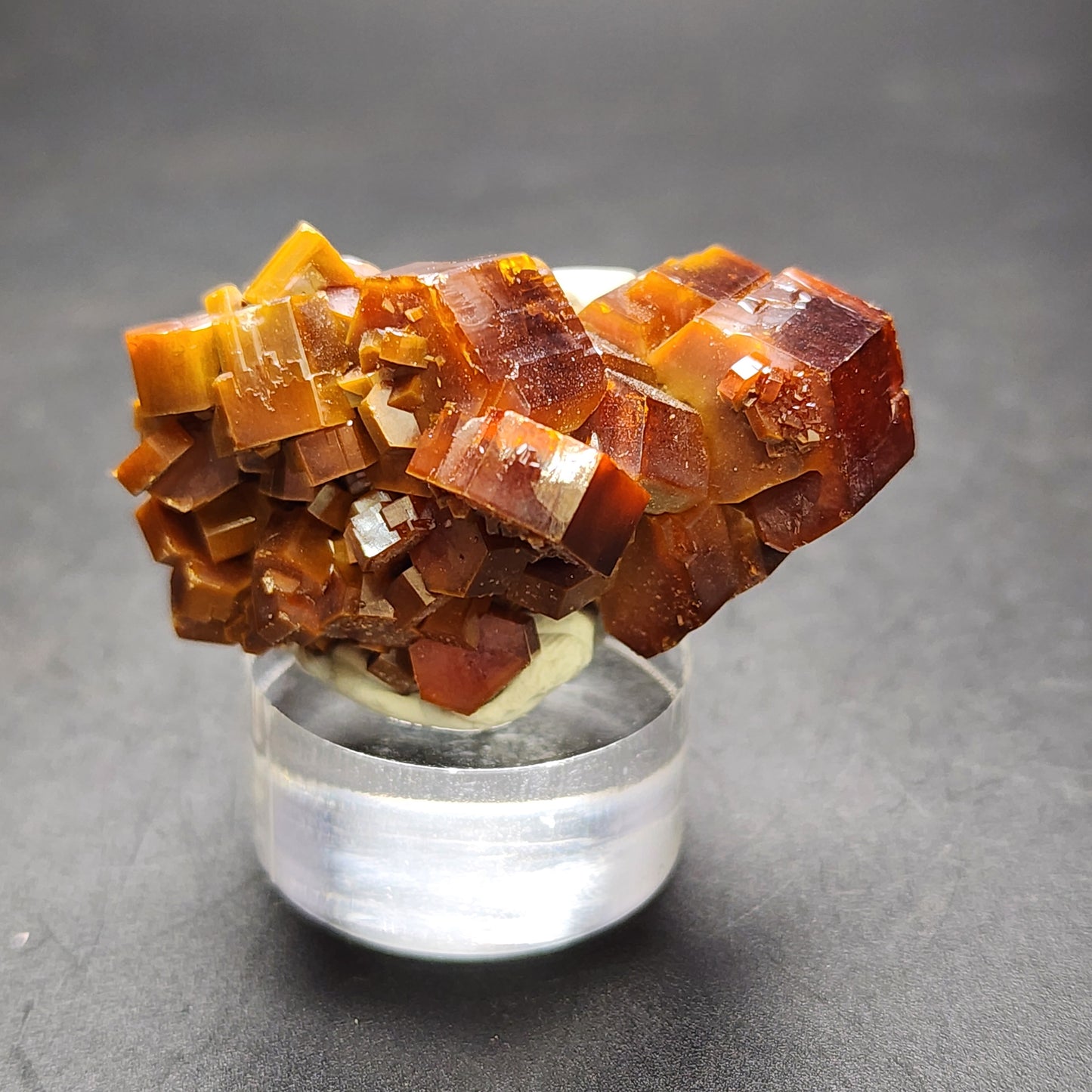 Vanadinite- Mibladen mining district, Midelt Province, Drâa-Tafilalet Region, Morocco, sku 3077