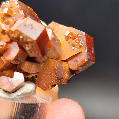 Vanadinite- Mibladen mining district, Midelt Province, Drâa-Tafilalet Region, Morocco, sku 3077