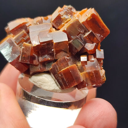 Vanadinite- Mibladen mining district, Midelt Province, Drâa-Tafilalet Region, Morocco, sku 3078