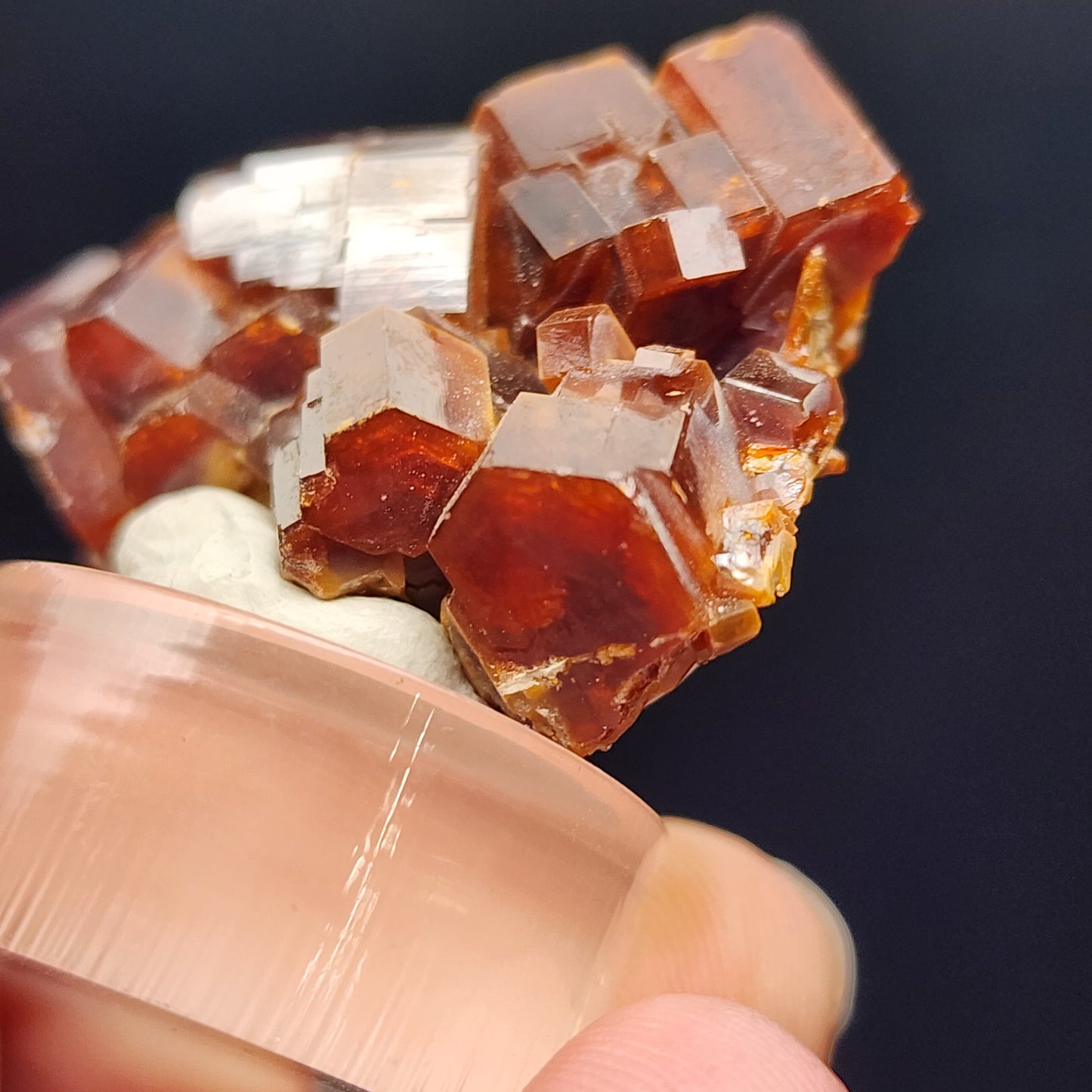 Vanadinite- Mibladen mining district, Midelt Province, Drâa-Tafilalet Region, Morocco, sku 3078