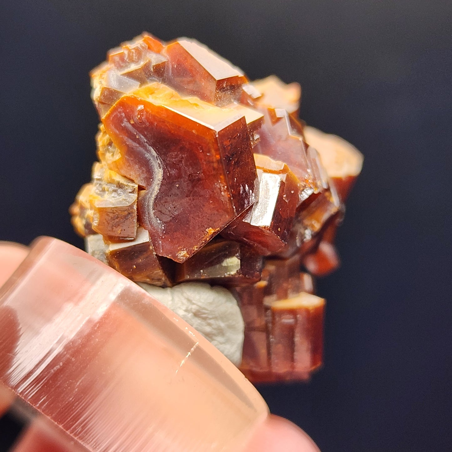 Vanadinite- Mibladen mining district, Midelt Province, Drâa-Tafilalet Region, Morocco, sku 3078