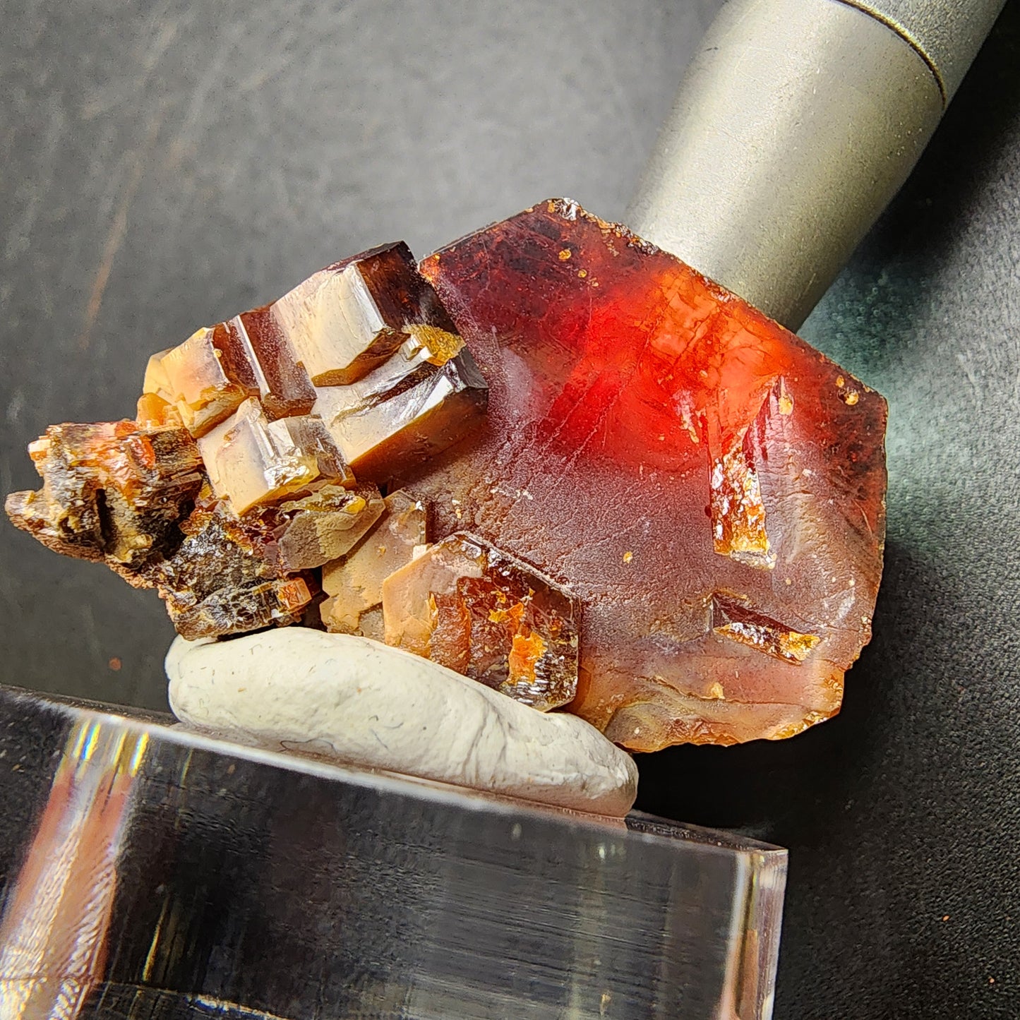 Vanadinite- Mibladen mining district, Midelt Province, Drâa-Tafilalet Region, Morocco, sku 3079