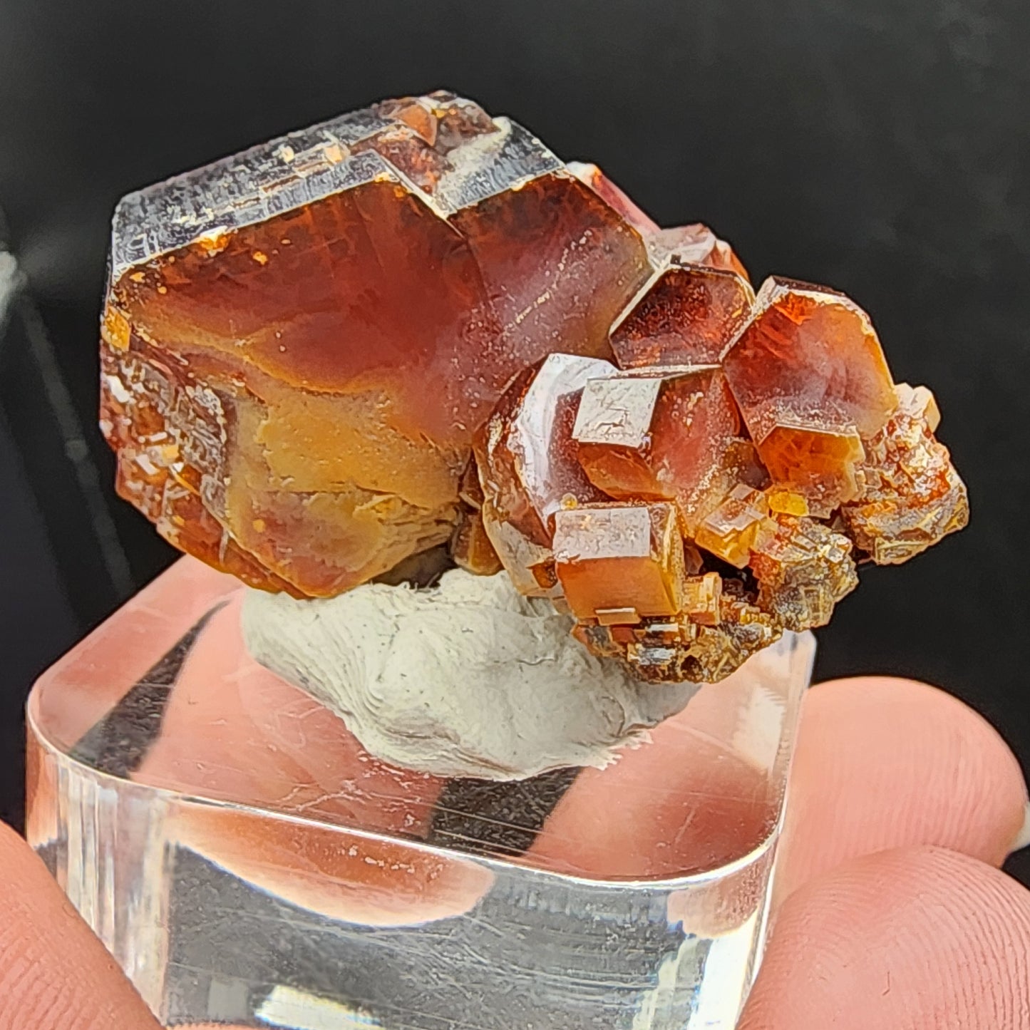 Vanadinite- Mibladen mining district, Midelt Province, Drâa-Tafilalet Region, Morocco, sku 3079