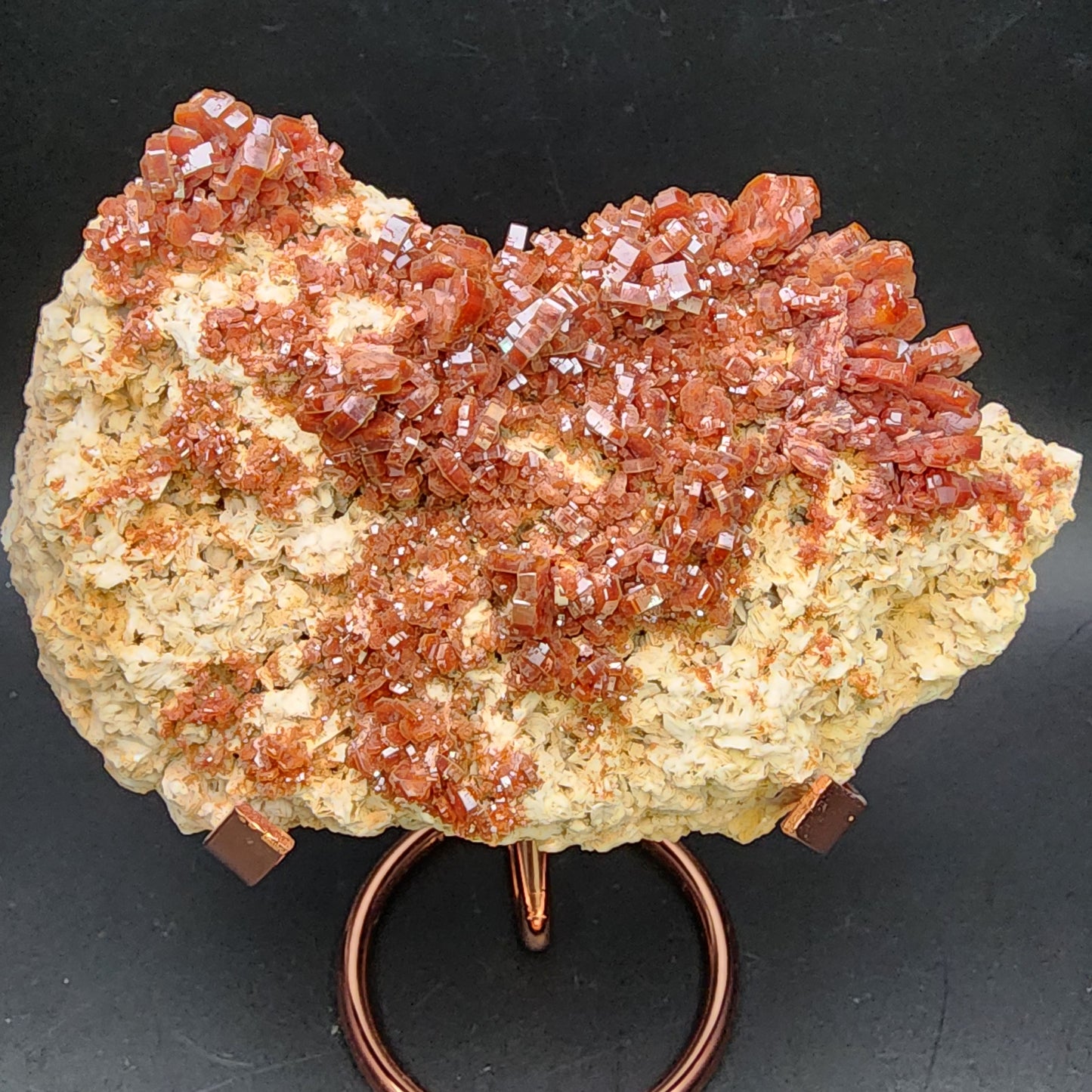 Vanadinite- Mibladen mining district, Midelt Province, Drâa-Tafilalet Region, Morocco, sku 3084