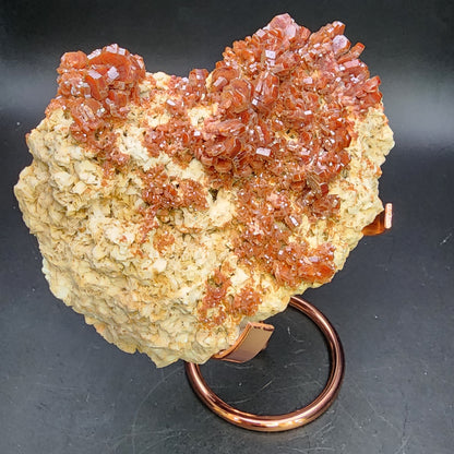 Vanadinite- Mibladen mining district, Midelt Province, Drâa-Tafilalet Region, Morocco, sku 3084