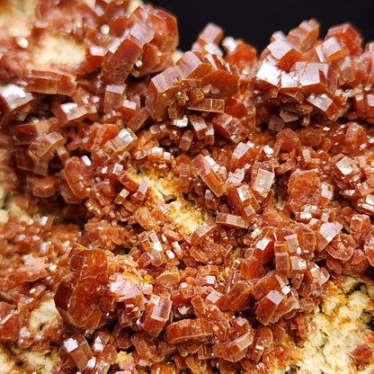 Vanadinite- Mibladen mining district, Midelt Province, Drâa-Tafilalet Region, Morocco, sku 3084