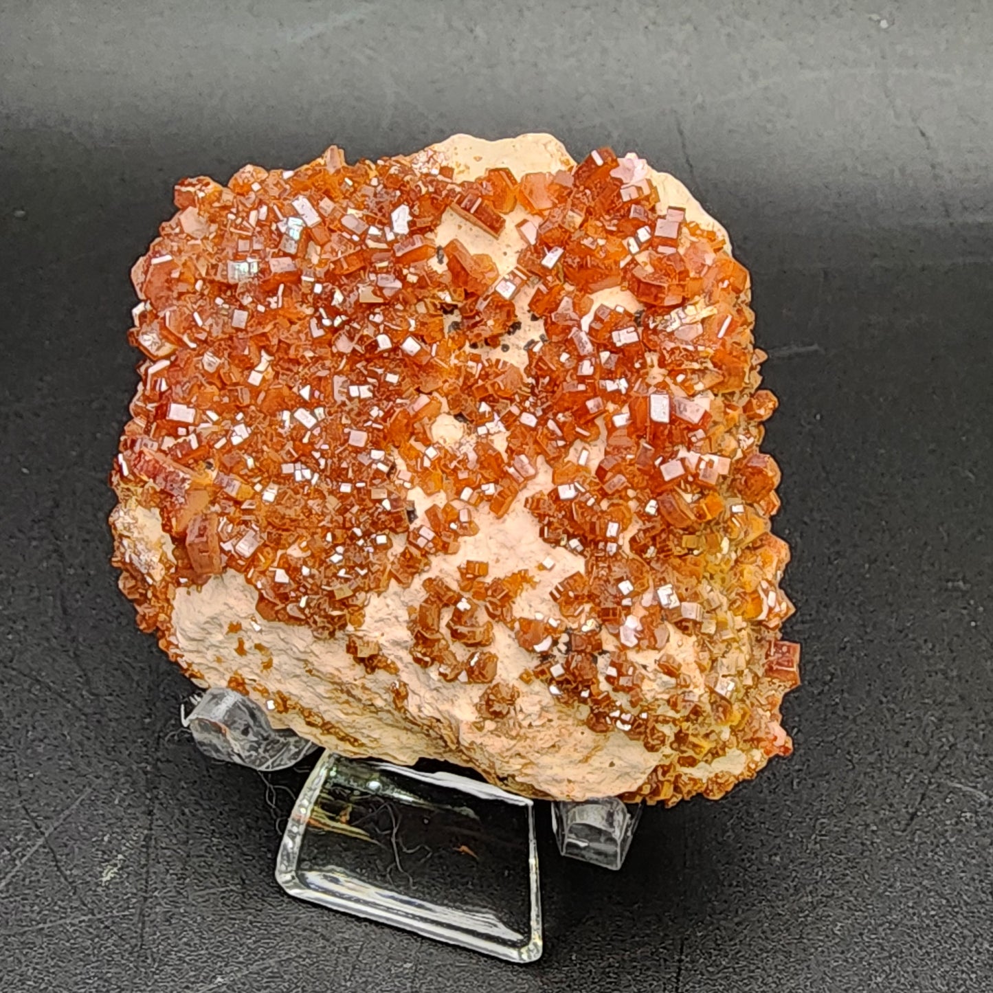 Vanadinite- Mibladen mining district, Midelt Province, Drâa-Tafilalet Region, Morocco, sku 3085