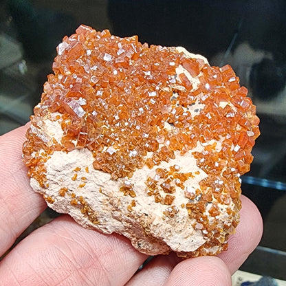 Vanadinite- Mibladen mining district, Midelt Province, Drâa-Tafilalet Region, Morocco, sku 3085