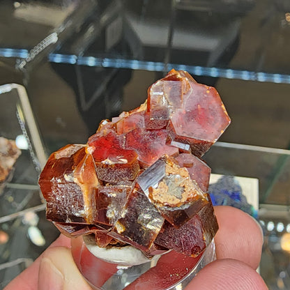 Vanadinite- Mibladen mining district, Midelt Province, Drâa-Tafilalet Region, Morocco, sku 3087