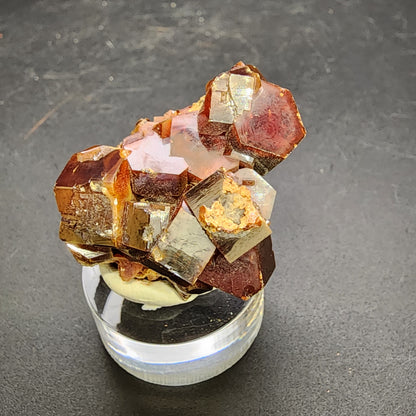 Vanadinite- Mibladen mining district, Midelt Province, Drâa-Tafilalet Region, Morocco, sku 3087