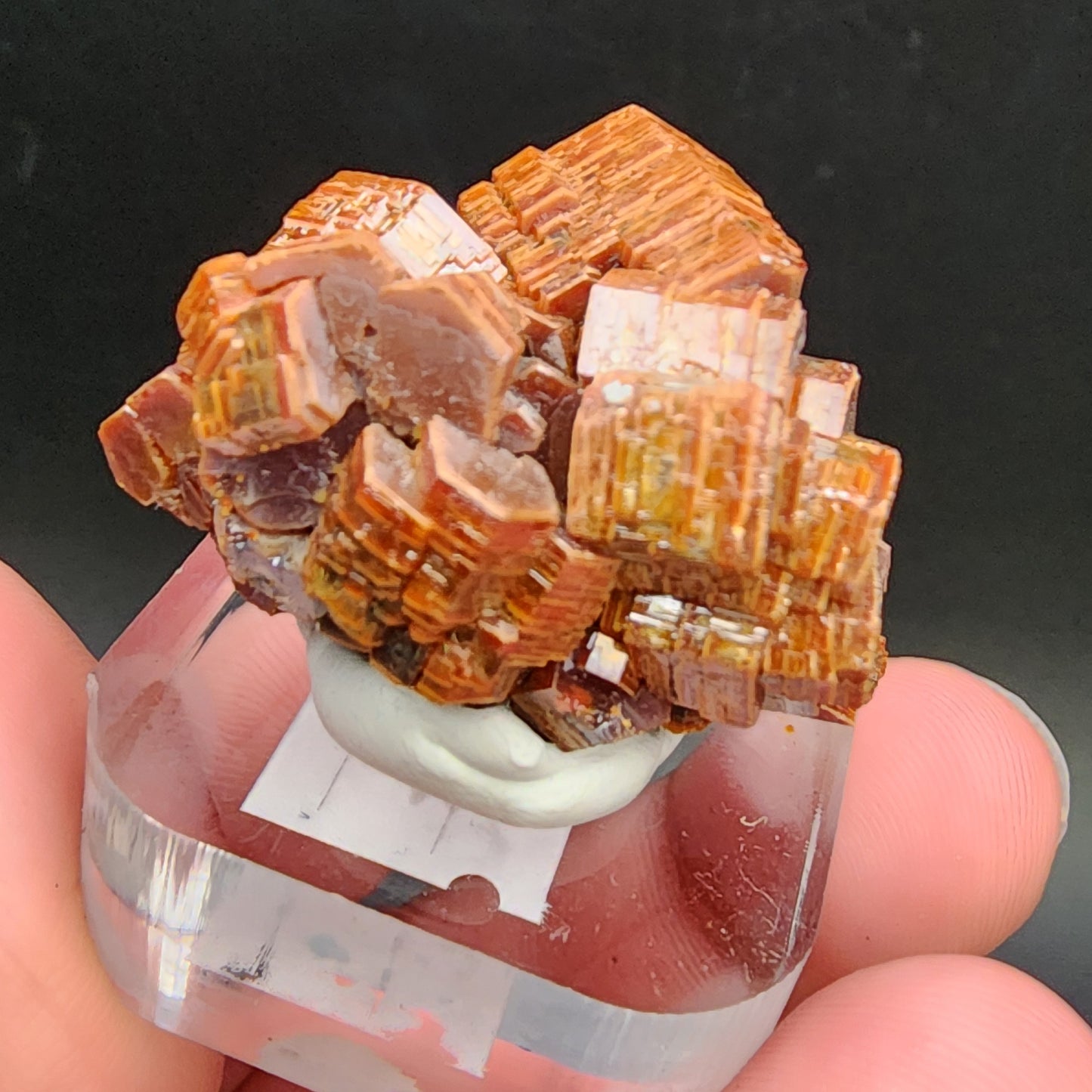 Vanadinite- Mibladen mining district, Midelt Province, Drâa-Tafilalet Region, Morocco, sku 3089