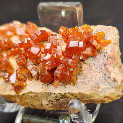 Vanadinite- Mibladen mining district, Midelt Province, Drâa-Tafilalet Region, Morocco, sku 3091