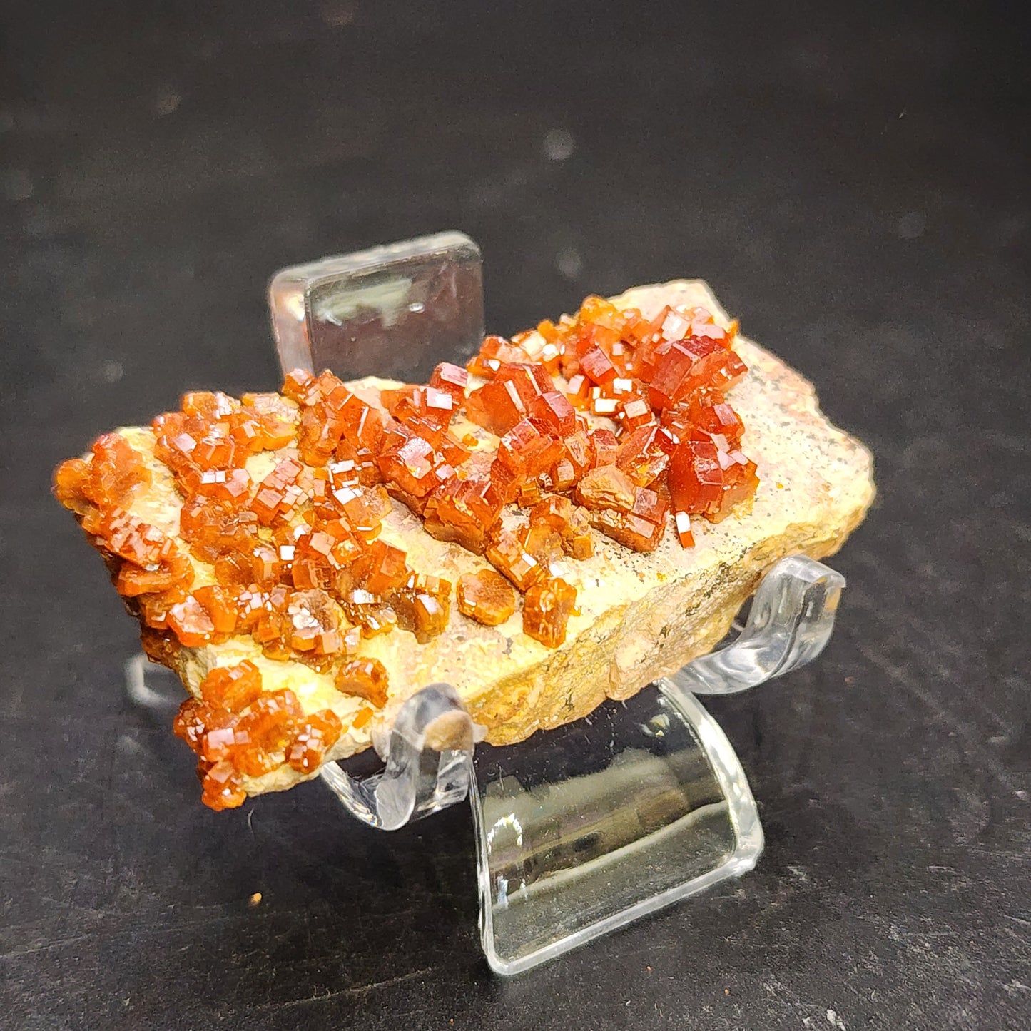 Vanadinite- Mibladen mining district, Midelt Province, Drâa-Tafilalet Region, Morocco, sku 3091