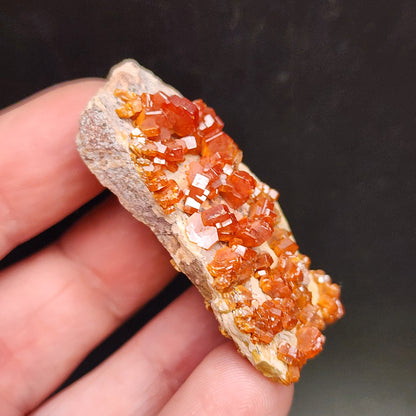 Vanadinite- Mibladen mining district, Midelt Province, Drâa-Tafilalet Region, Morocco, sku 3091