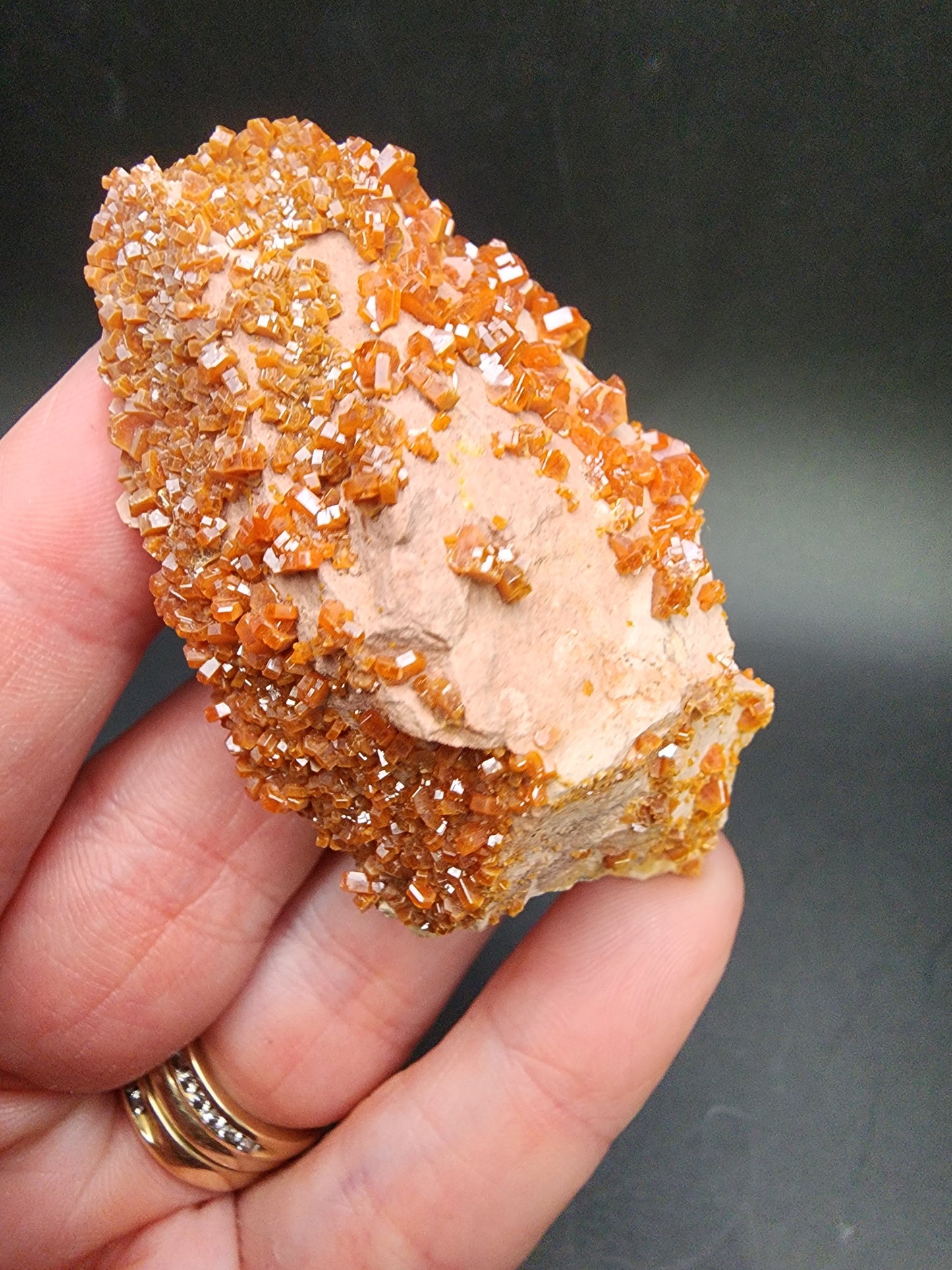 Vanadinite- Mibladen mining district, Midelt Province, Drâa-Tafilalet Region, Morocco, sku 3093