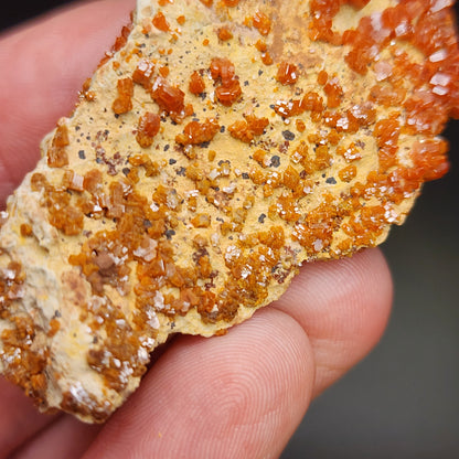 Vanadinite- Mibladen mining district, Midelt Province, Drâa-Tafilalet Region, Morocco, sku 3094