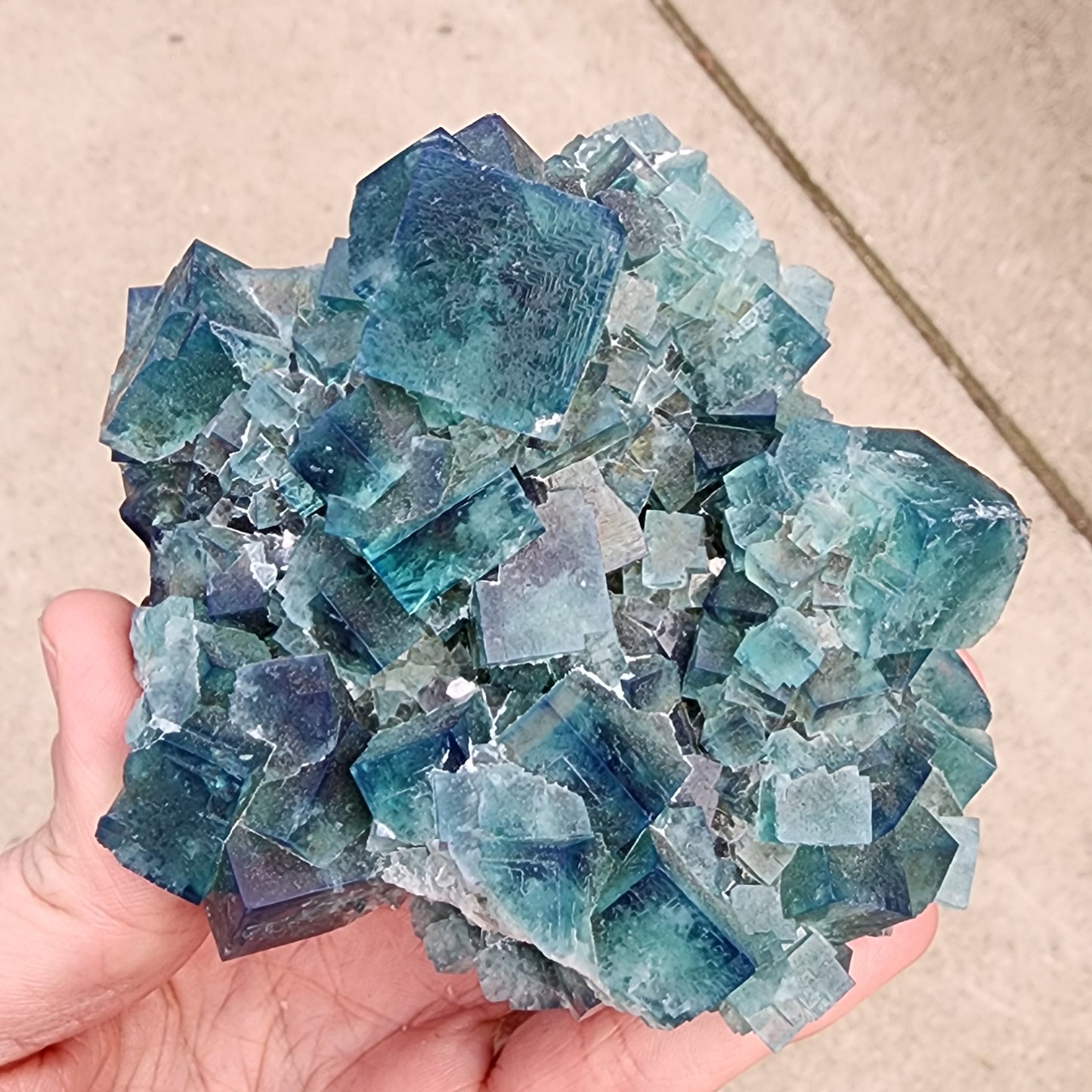 Fluorite- Rogerley Mine, Frosterly, Weardale, Co. Durham, England, sku 4006