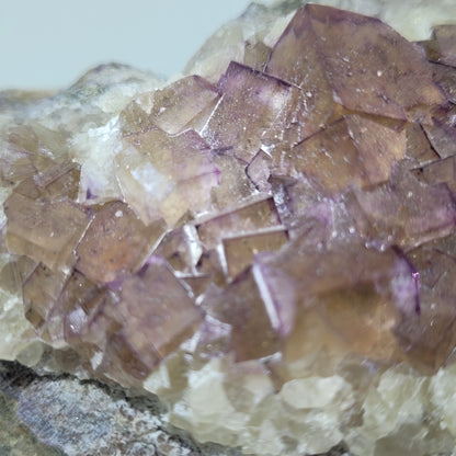 Fluorite- Highway 17 Roadcut (Rossport), Yesno Township, Thunder Bay District, Ontario, Canada, sku 815