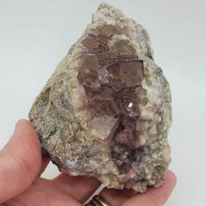 Fluorite- Highway 17 Roadcut (Rossport), Yesno Township, Thunder Bay District, Ontario, Canada, sku 815