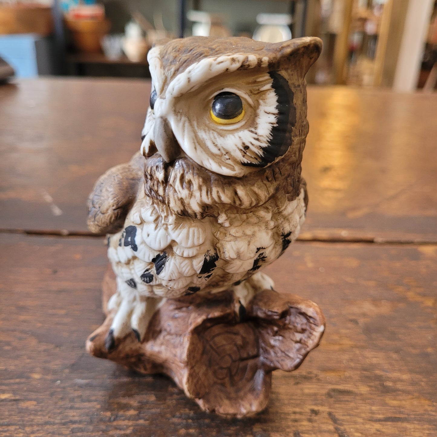 Vintage Homeco Porcelain Owl figure