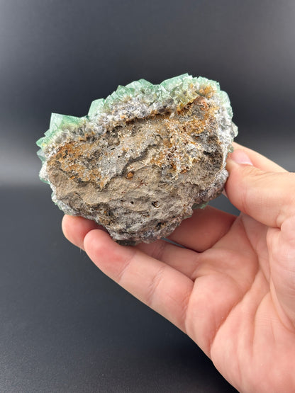 Fluorite- Northern Lights Pocket, Diana Maria Mine, Frosterley, Co Durham, UK, NL001T