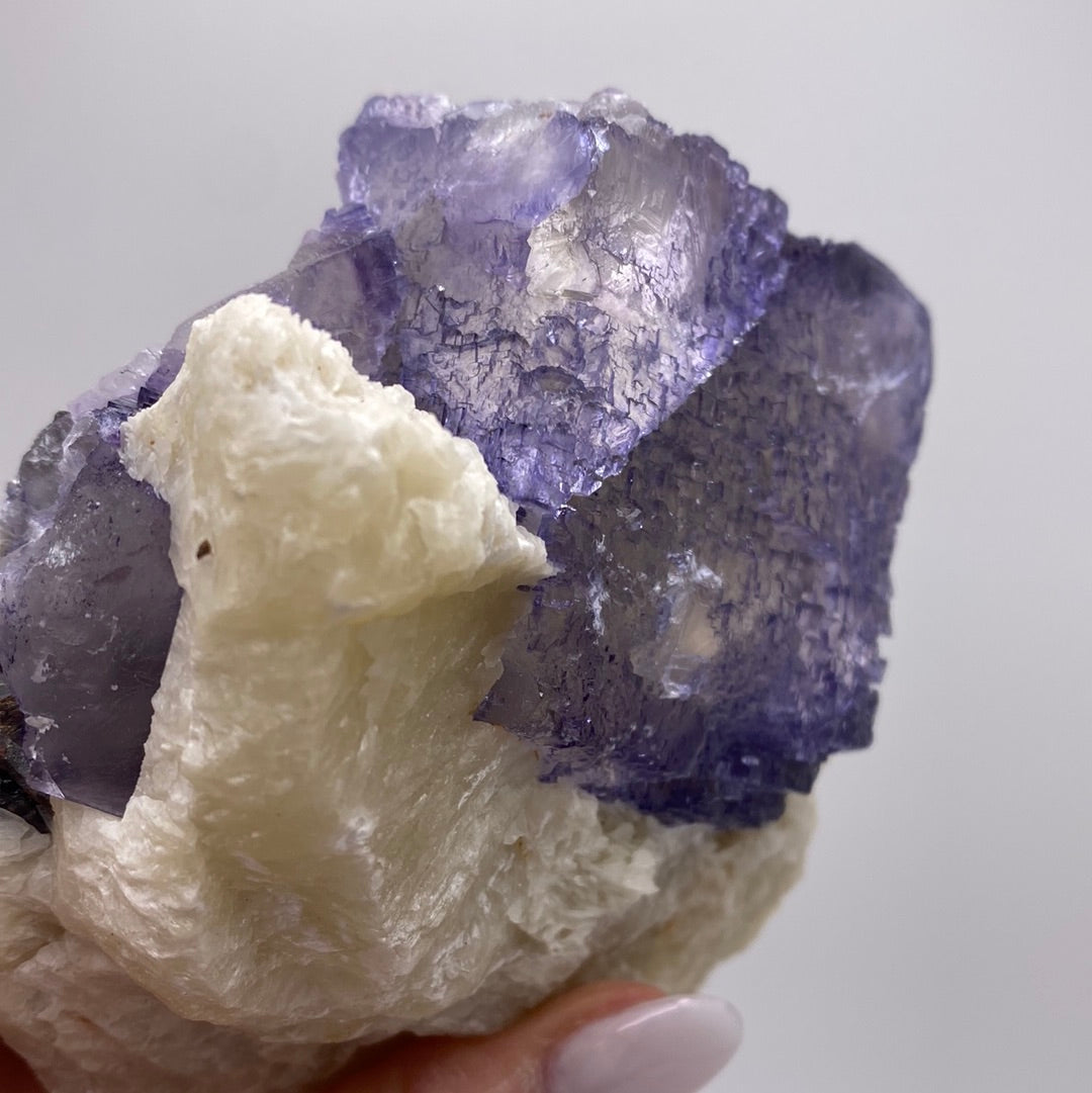 Fluorite- Elmwood Mine, Carthage, Smith County, Tennessee, USA