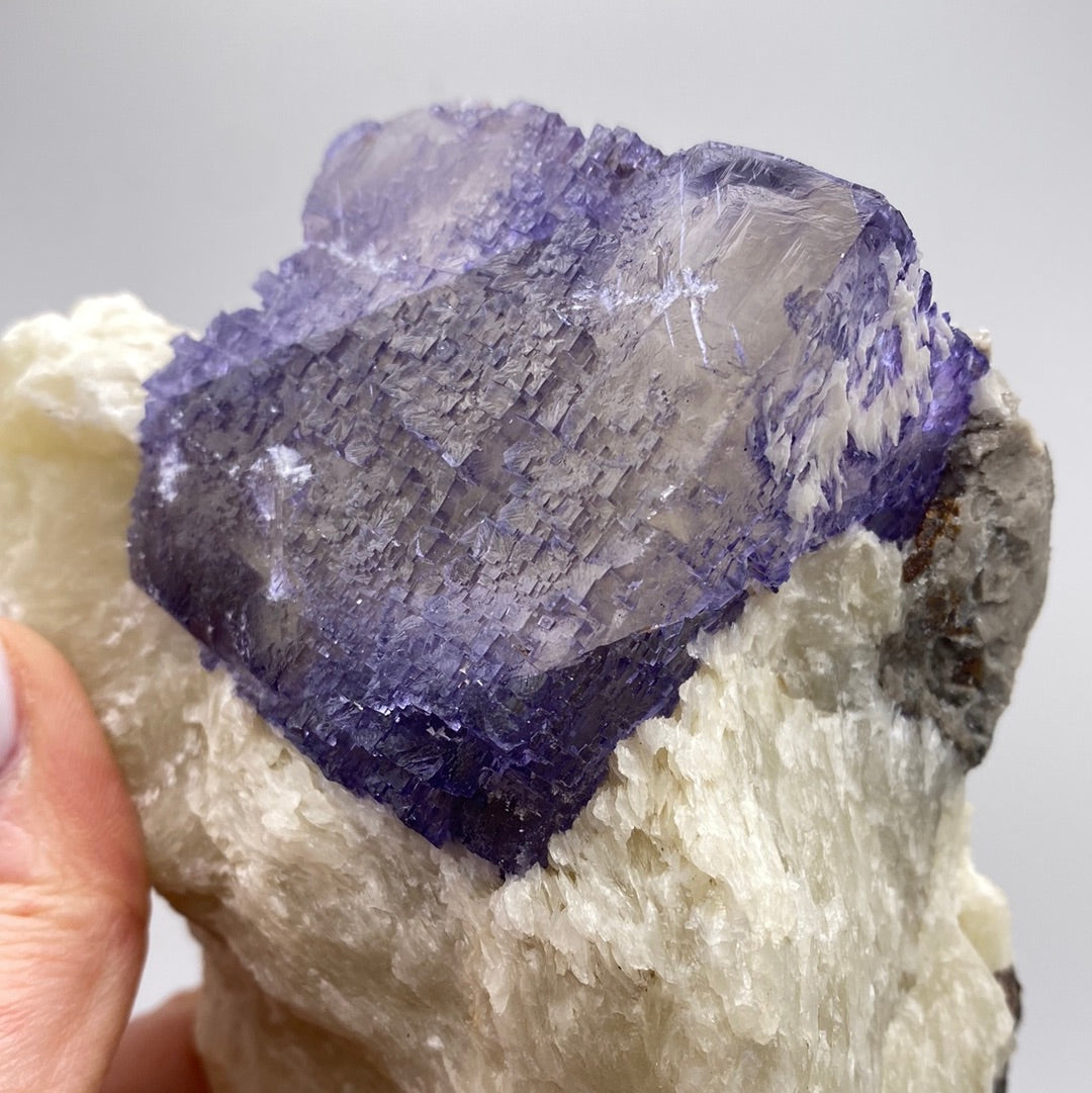 Fluorite- Elmwood Mine, Carthage, Smith County, Tennessee, USA