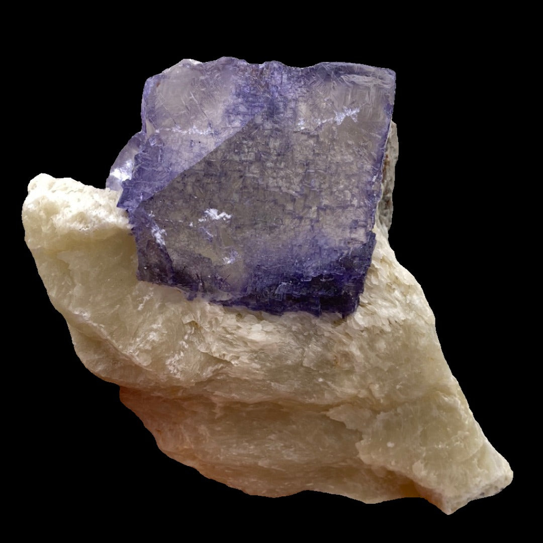 Fluorite- Elmwood Mine, Carthage, Smith County, Tennessee, USA