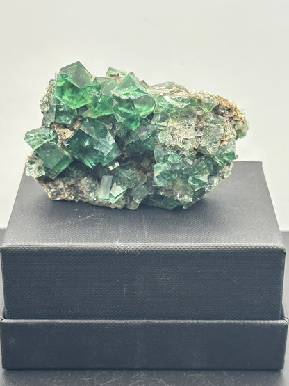 Fluorite- Cousin Jack Pocket, Rogerley Mine, Weardale, Co Durham, UK, CJ001