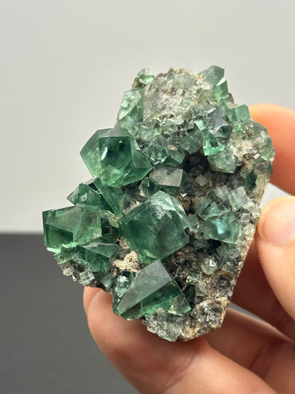 Fluorite- Cousin Jack Pocket, Rogerley Mine, Weardale, Co Durham, UK, CJ001