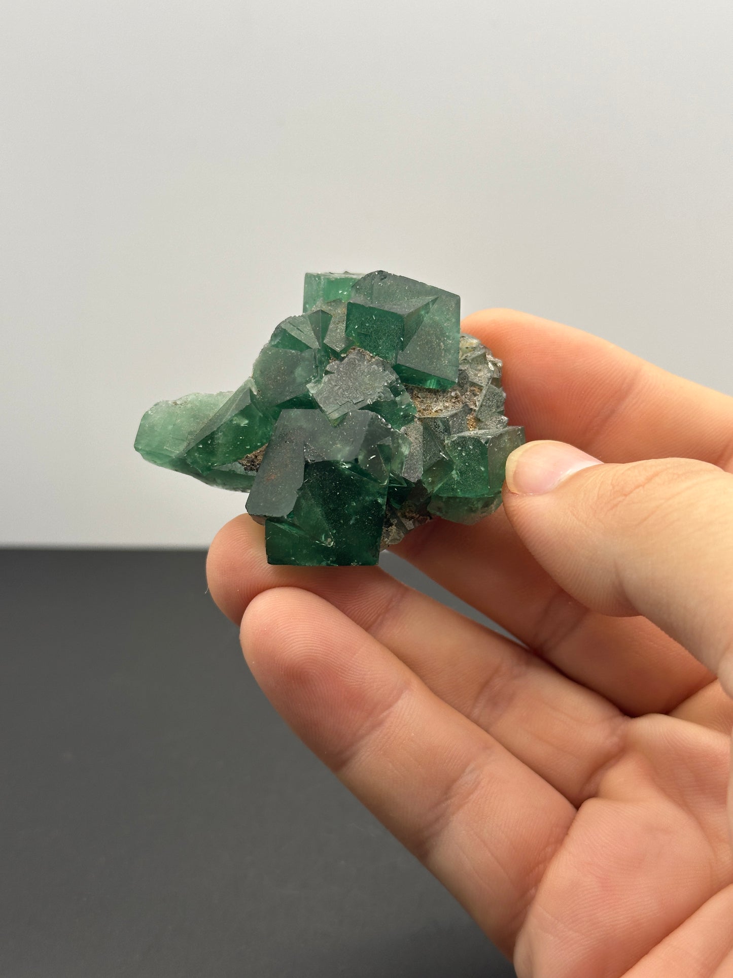 Fluorite- Cousin Jack Pocket, Rogerley Mine, Weardale, Co Durham, UK, CJ002