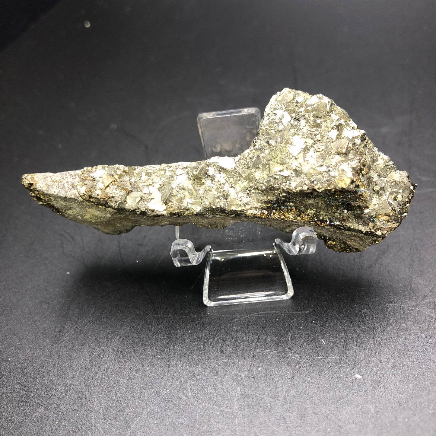 AUCTION- Pyrite- Huanzala Mine, Huallanca, Bolognesi Province, Ancash, Peru