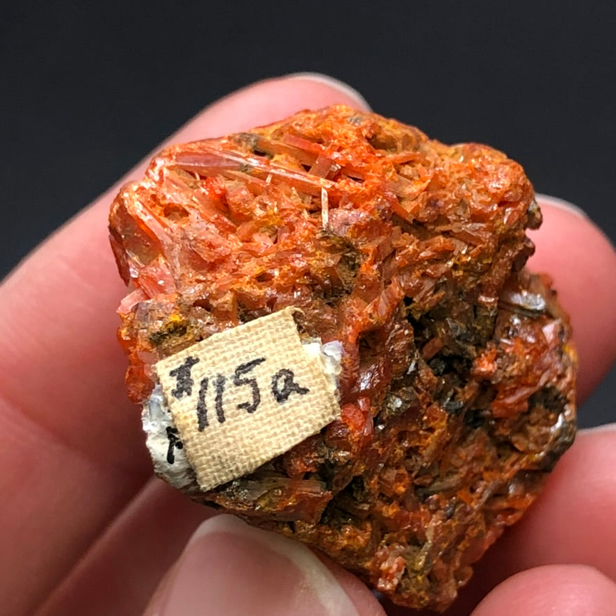 AUCTION- Crocoite- West Comet Mine, Dundas, Tasmania