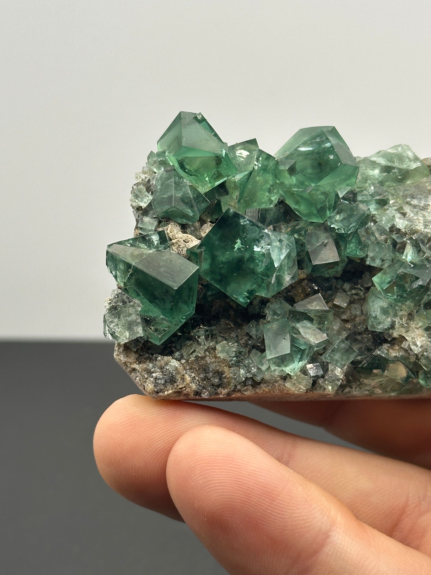 Fluorite- Cousin Jack Pocket, Rogerley Mine, Weardale, Co Durham, UK, CJ001