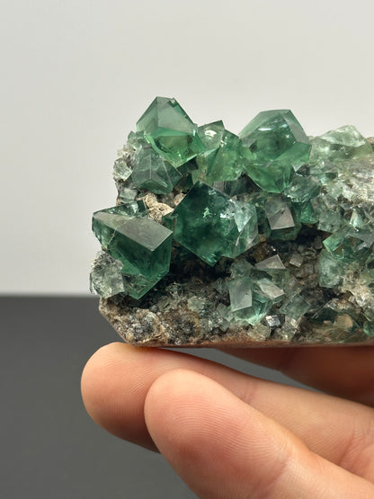 Fluorite- Cousin Jack Pocket, Rogerley Mine, Weardale, Co Durham, UK, CJ001