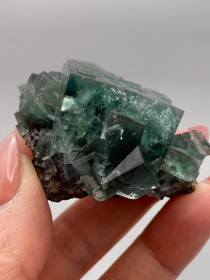 Fluorite- Rainbow's End Pocket, Lady Annabella, Co Durham, UK