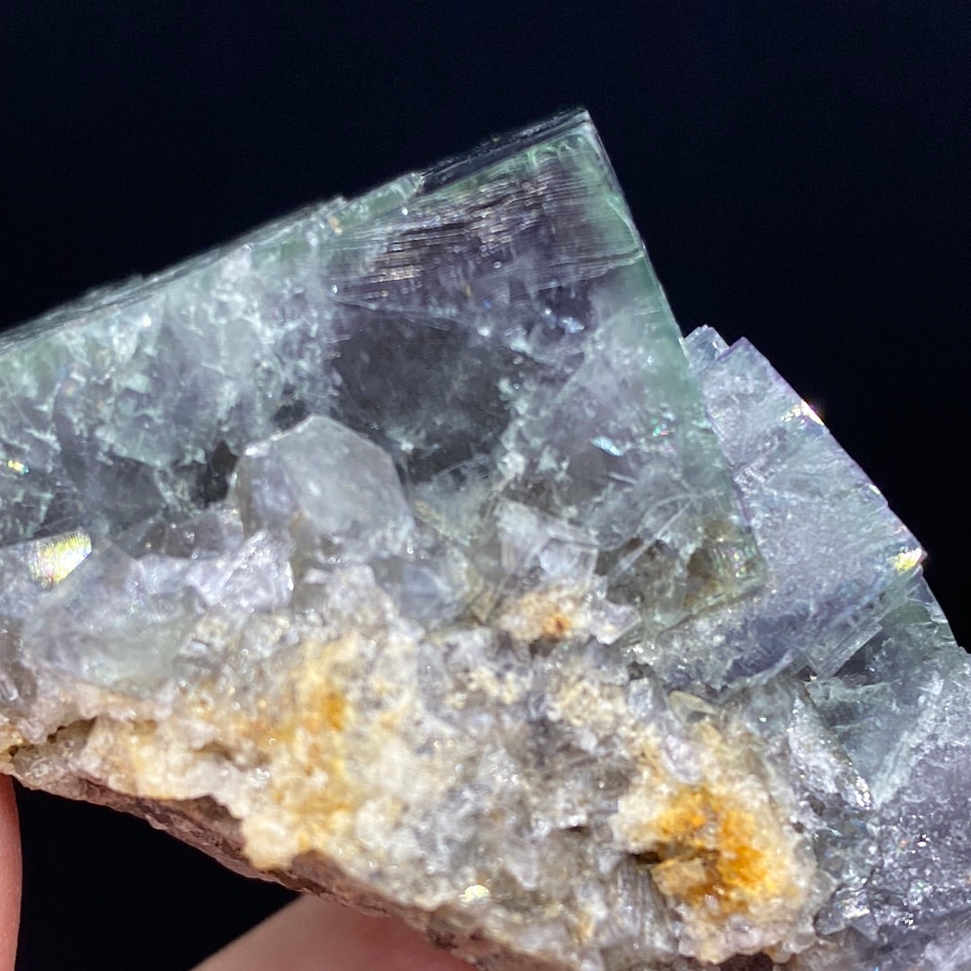 Fluorite- Rainbow's End Pocket, Lady Annabella, Co Durham, UK