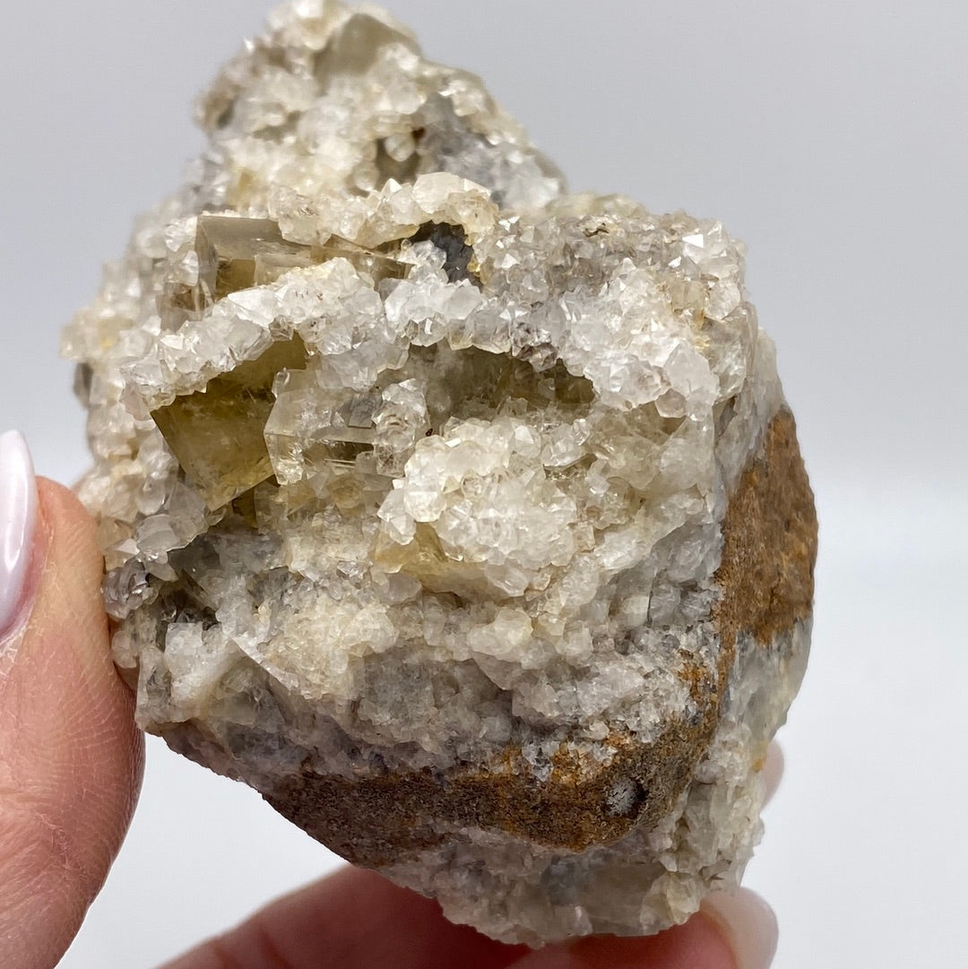 Fluorite, Quartz- Harvest Pocket, Lady Annabella, Co Durham, UK