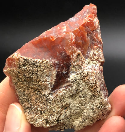 AUCTION- Red agate- unk locality