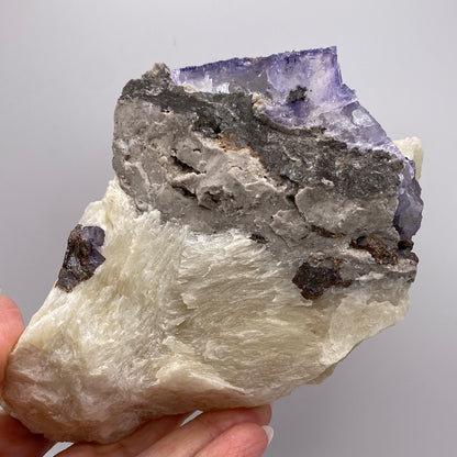 Fluorite- Elmwood Mine, Carthage, Smith County, Tennessee, USA