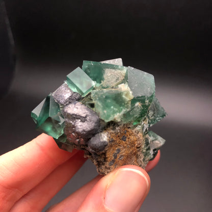 AUCTION- Fluorite- Greedy Hog Pocket, Diana Marie Mine, Frosterly, Weardale, Co. Durham, England